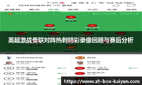 英超激战曼联对阵热刺精彩录像回顾与赛后分析