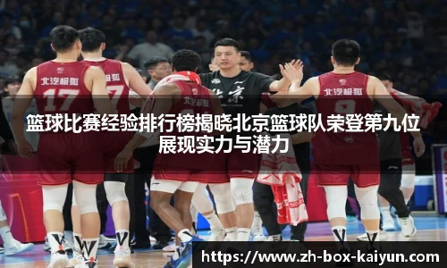 篮球比赛经验排行榜揭晓北京篮球队荣登第九位展现实力与潜力